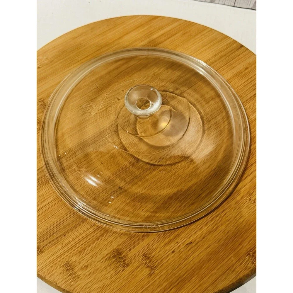 Vintage Pyrex Turquoise Hospitality Casserole 2-Qt Complete Model 443-CW-1